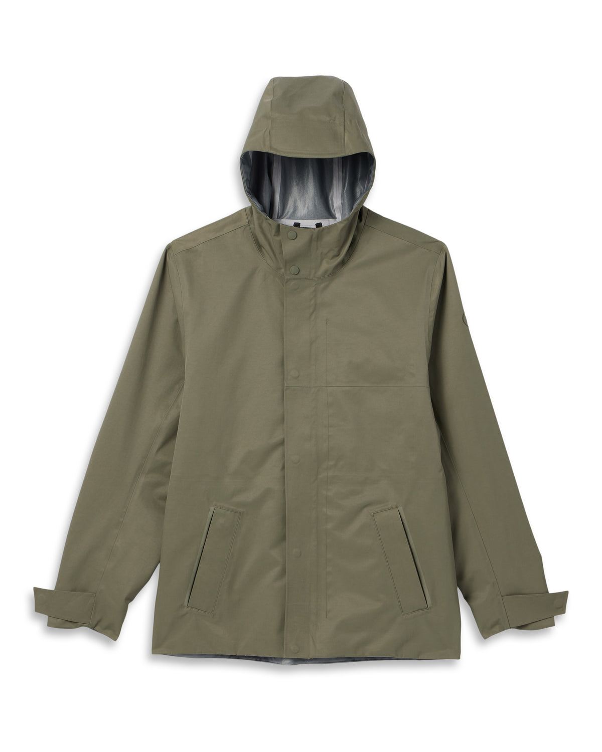 Tuuli Rain Jacket Men's Dark Metal Waterproof Jacket - Image 6