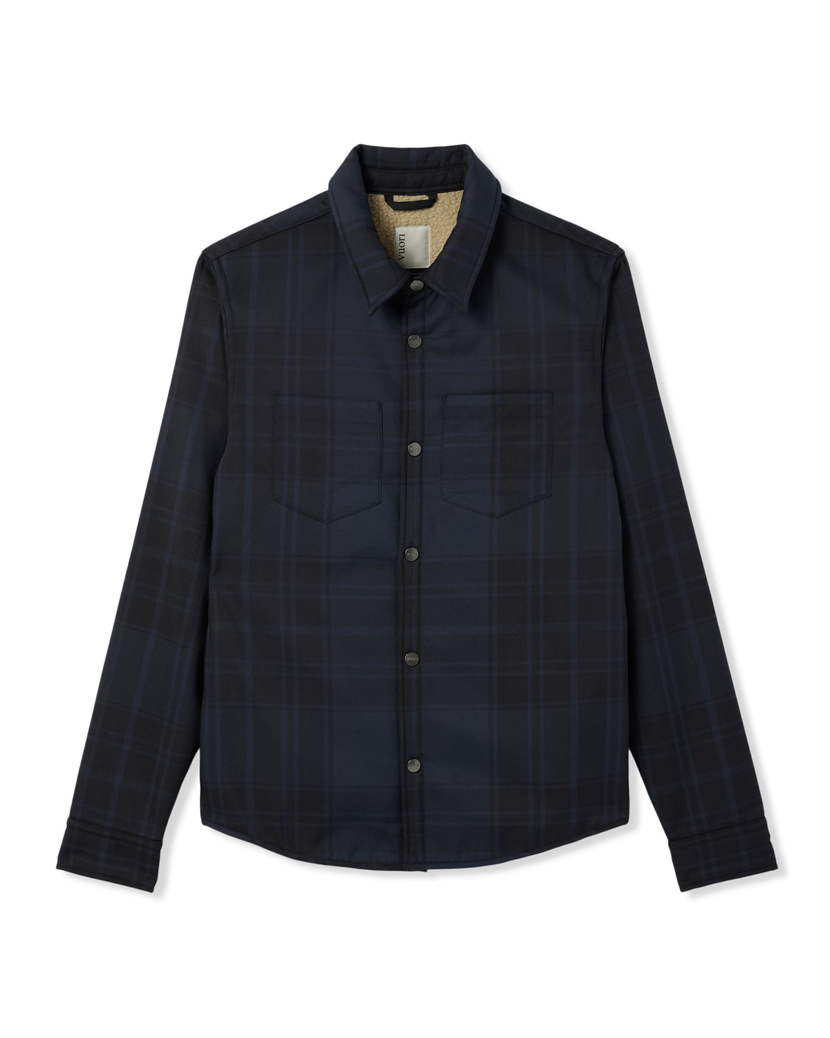Coastside Shirt Jacket Men's Navy Fleece Shirt Jacket