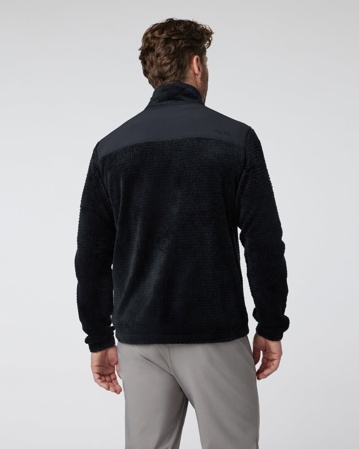Fairfield Full Zip Jacket Men's Black Fleece Jacket - Image 2