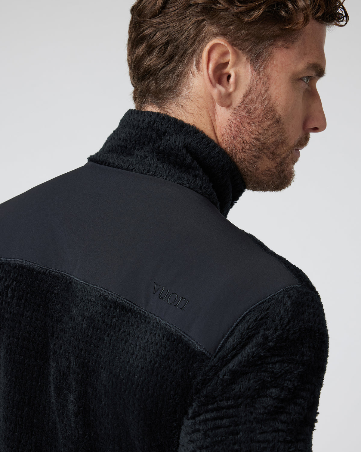 Fairfield Full Zip Jacket Men's Black Fleece Jacket - Image 4