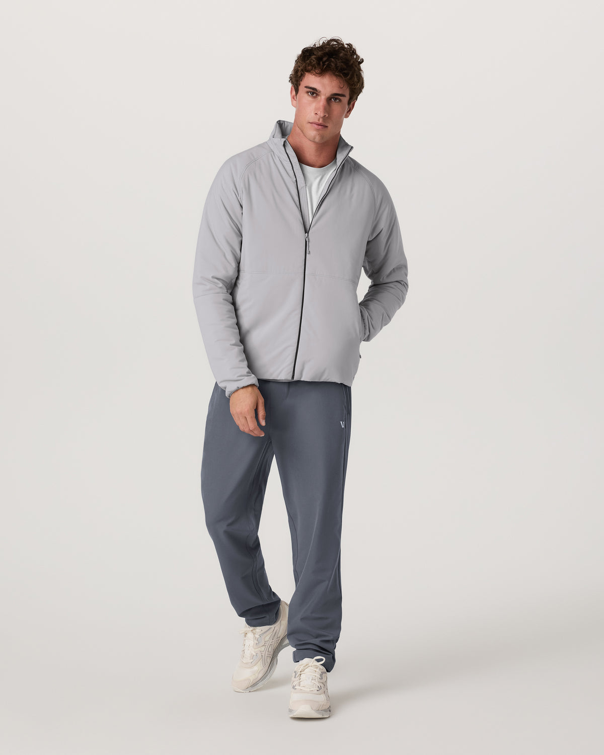 Malin Hybrid Jacket Men's Classic Fit Sea Fog Jacket - Image 4