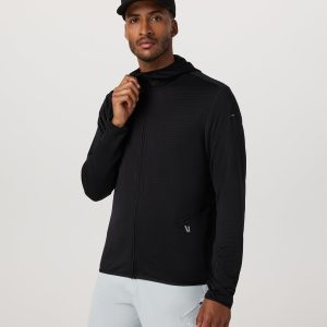 Powergrid Full Zip Jacket 2.0 Men's Black Fleece Jacket