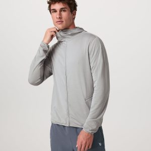 Powergrid Full Zip Jacket 2.0 Men's Sea Fog Fleece Jacket