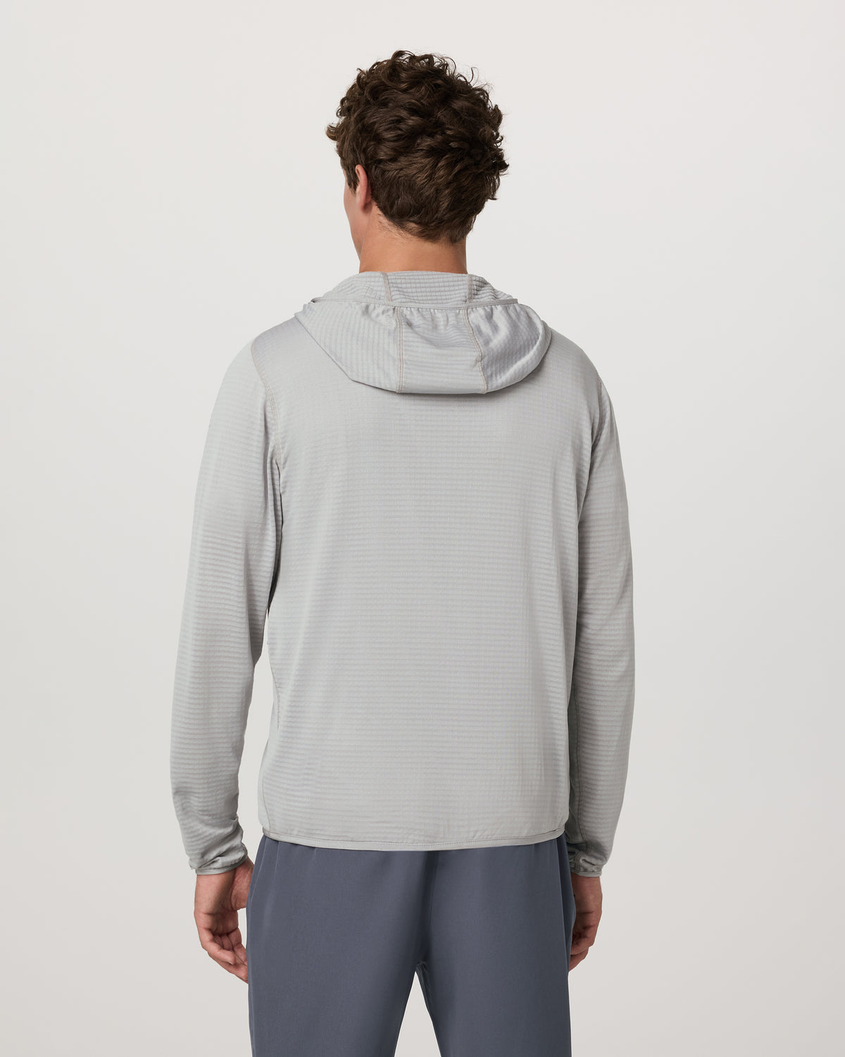 Powergrid Full Zip Jacket 2.0 Men's Sea Fog Fleece Jacket - Image 3
