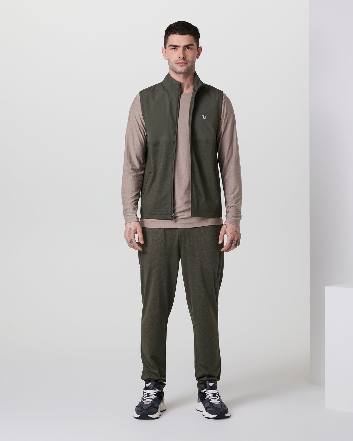 Sunday Element Vest Men's Kale Heather Vest - Image 2