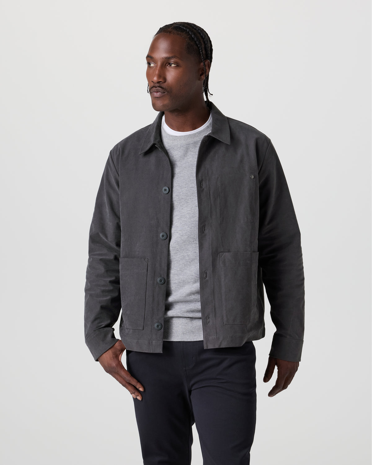 Timor Chore Jacket Charcoal