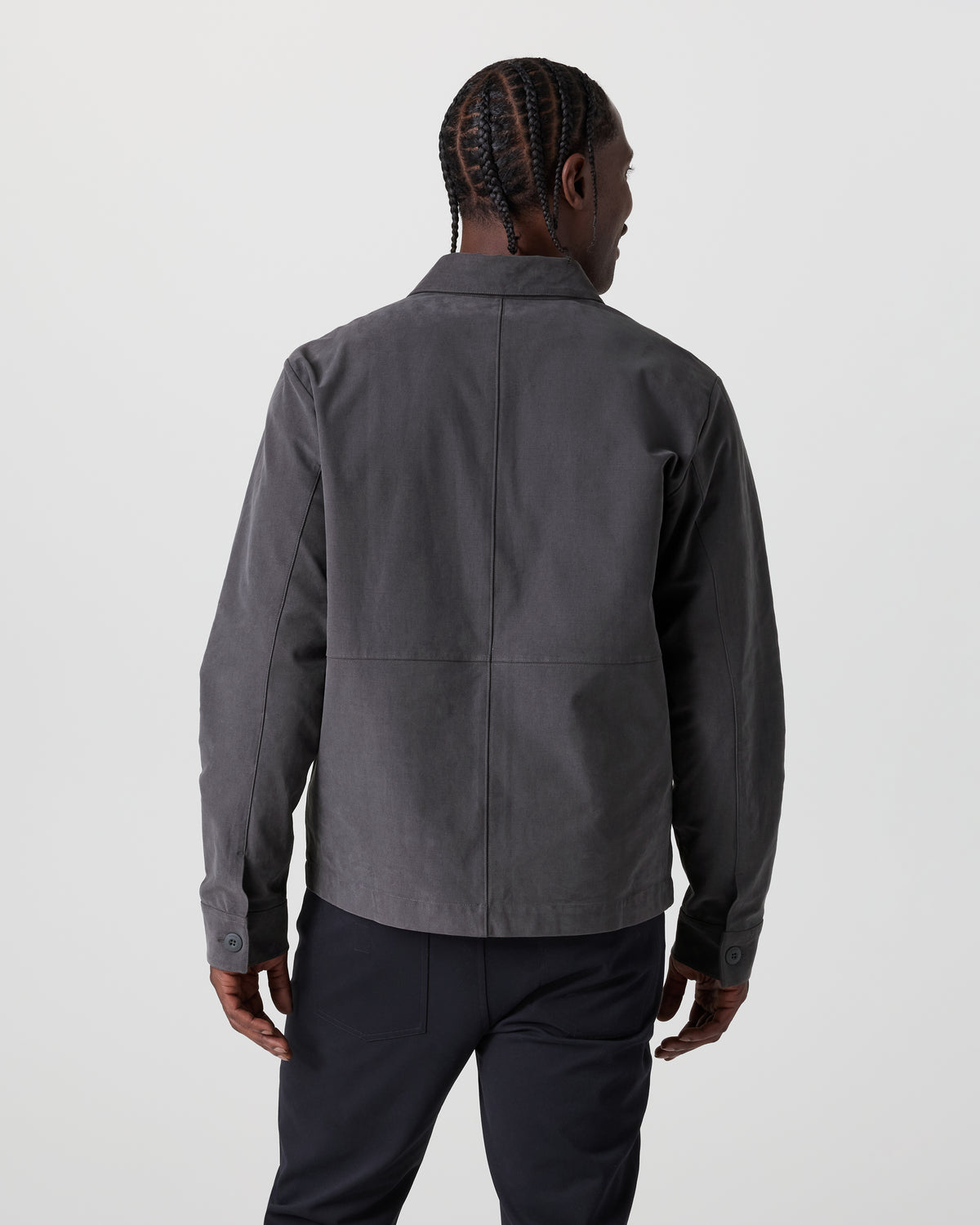 Timor Chore Jacket Charcoal - Image 2
