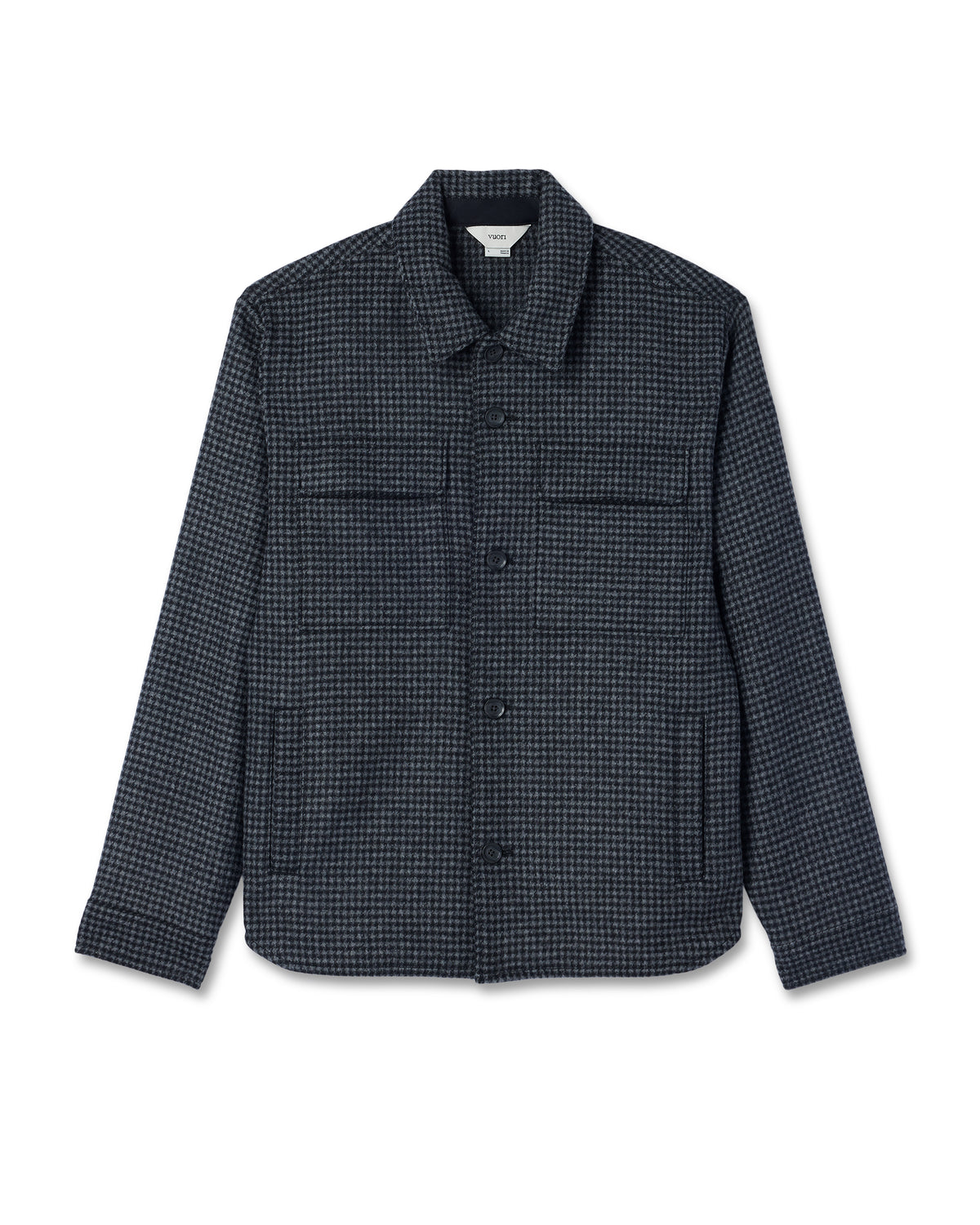 Ridge Natural Shirt Jacket Men's Grey Button-Up Jacket - Image 6