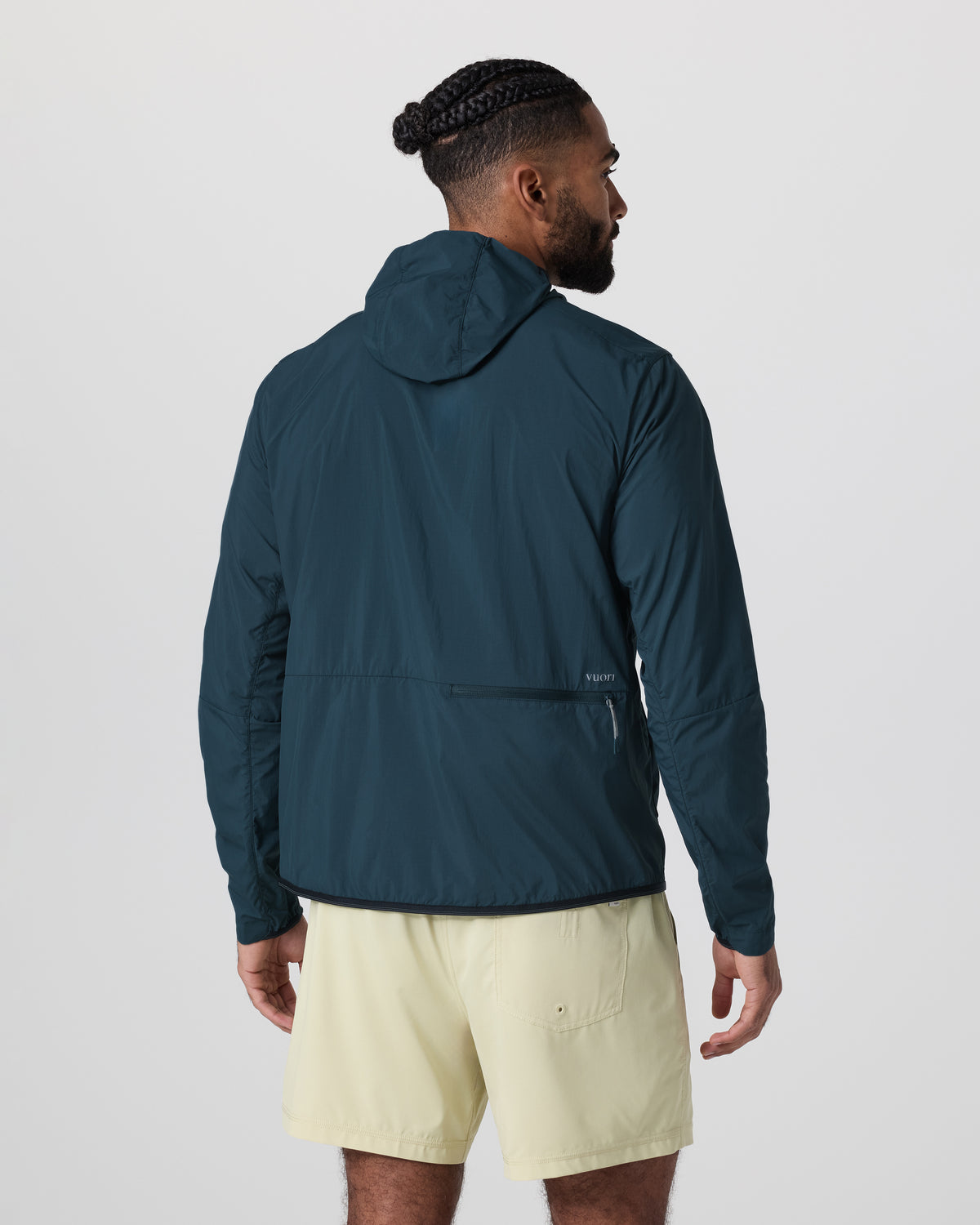 Ronan Packable Jacket Deep Sea French Terry Shirt - Image 3