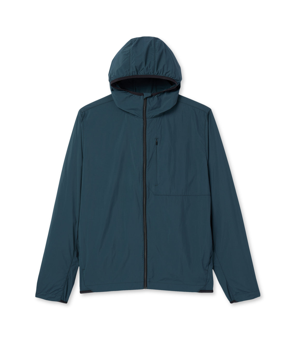 Ronan Packable Jacket Deep Sea French Terry Shirt - Image 6