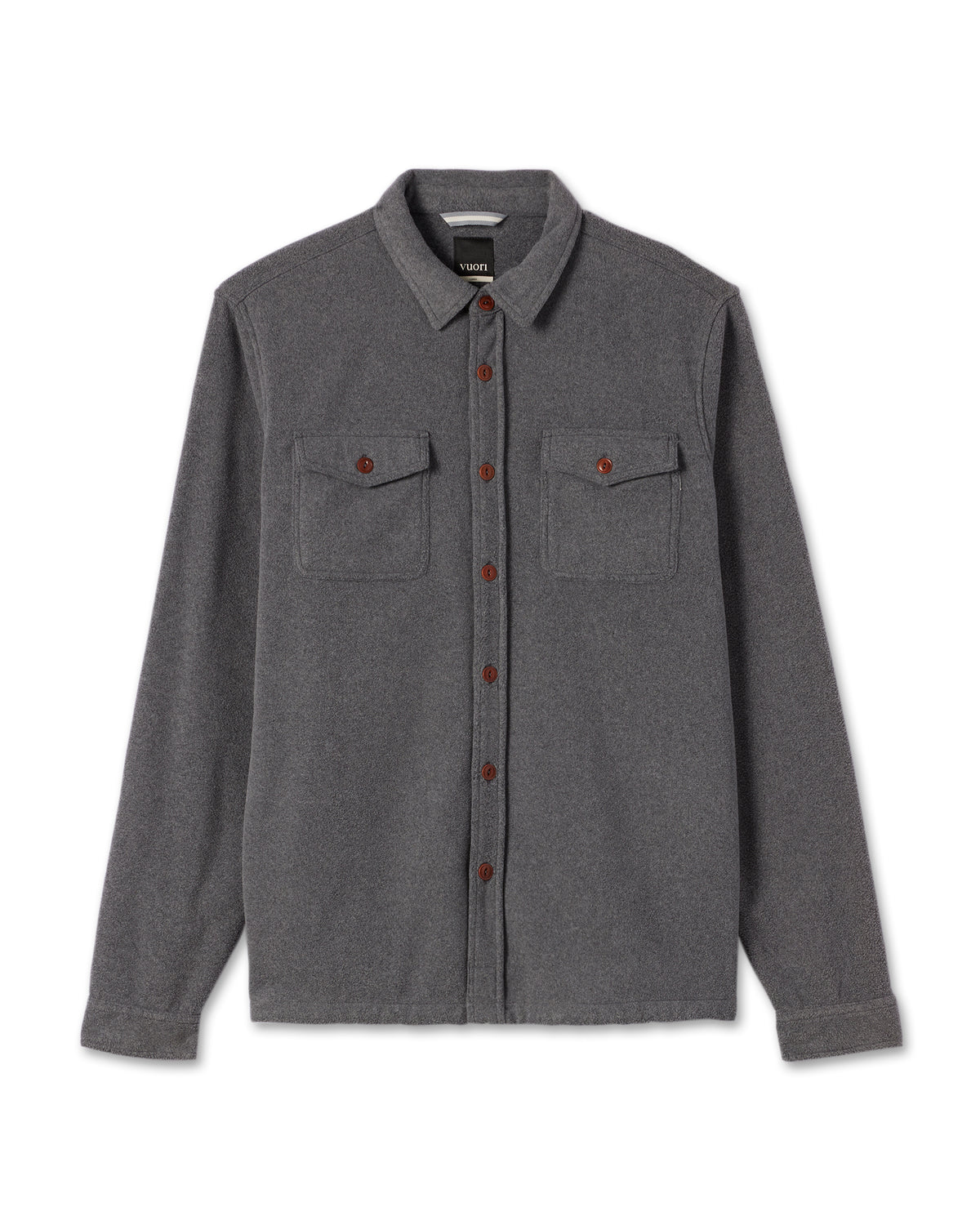 Aspen Shirt Jacket Men's Heather Grey Shirt Jacket - Image 6