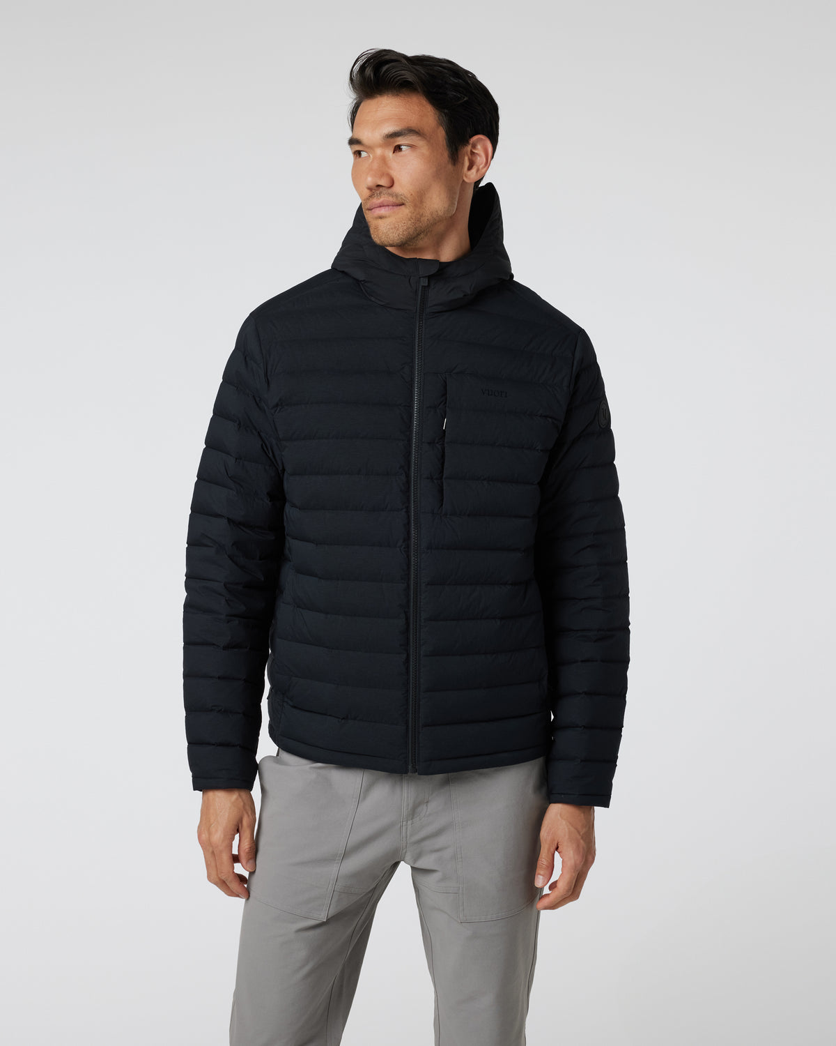 Steadfast Full Zip Hooded Jacket Black