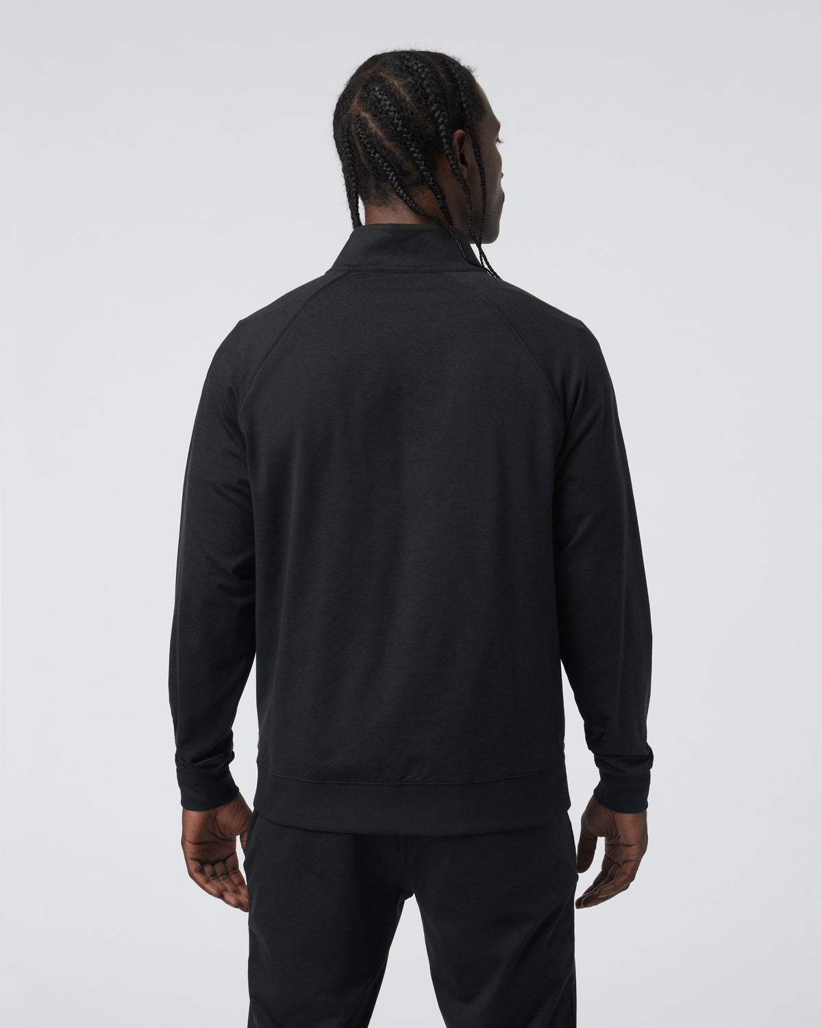 Coronado Novelty Full Zip Men's Black Heather Jacket - Image 4