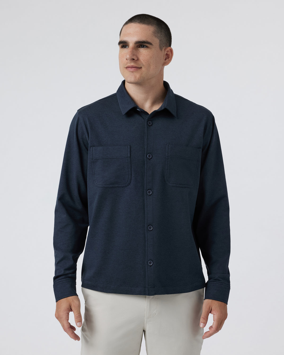Coronado Shirt Jacket Midnight Heather
