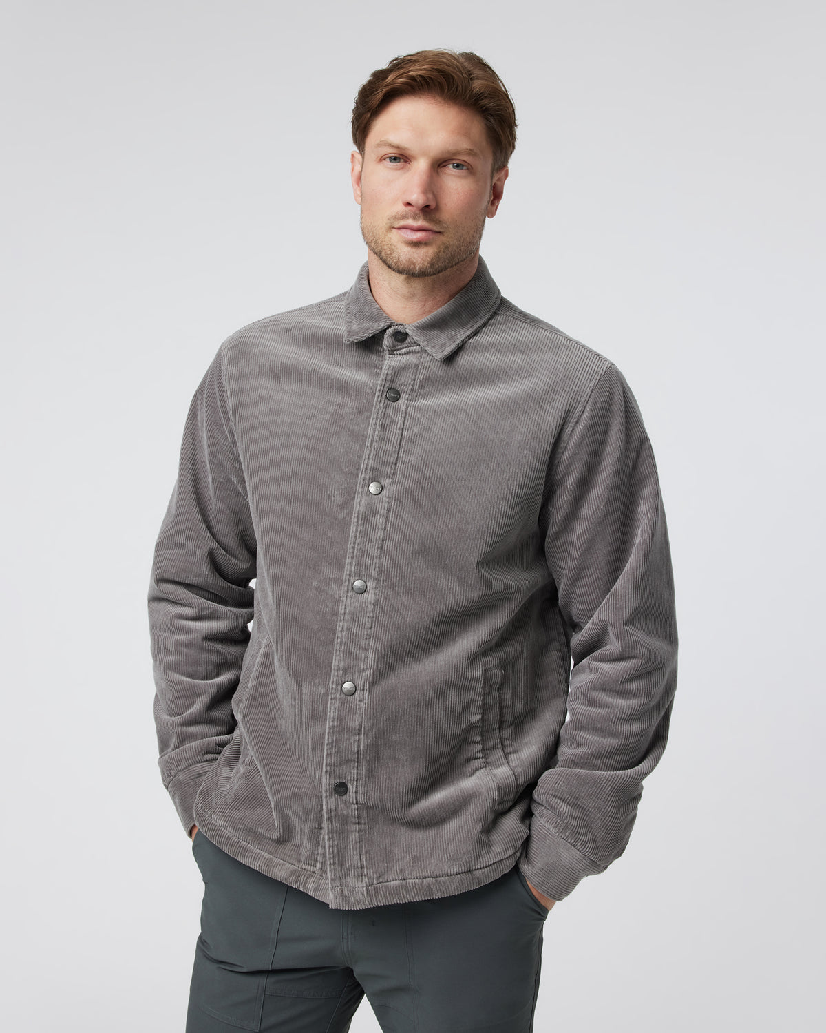 Vuori Cord Jacket Men's Shiitake Corduroy Jacket - Image 2