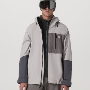 Taika Snow Shell Men's Amethyst Grey Ski/Board Jacket