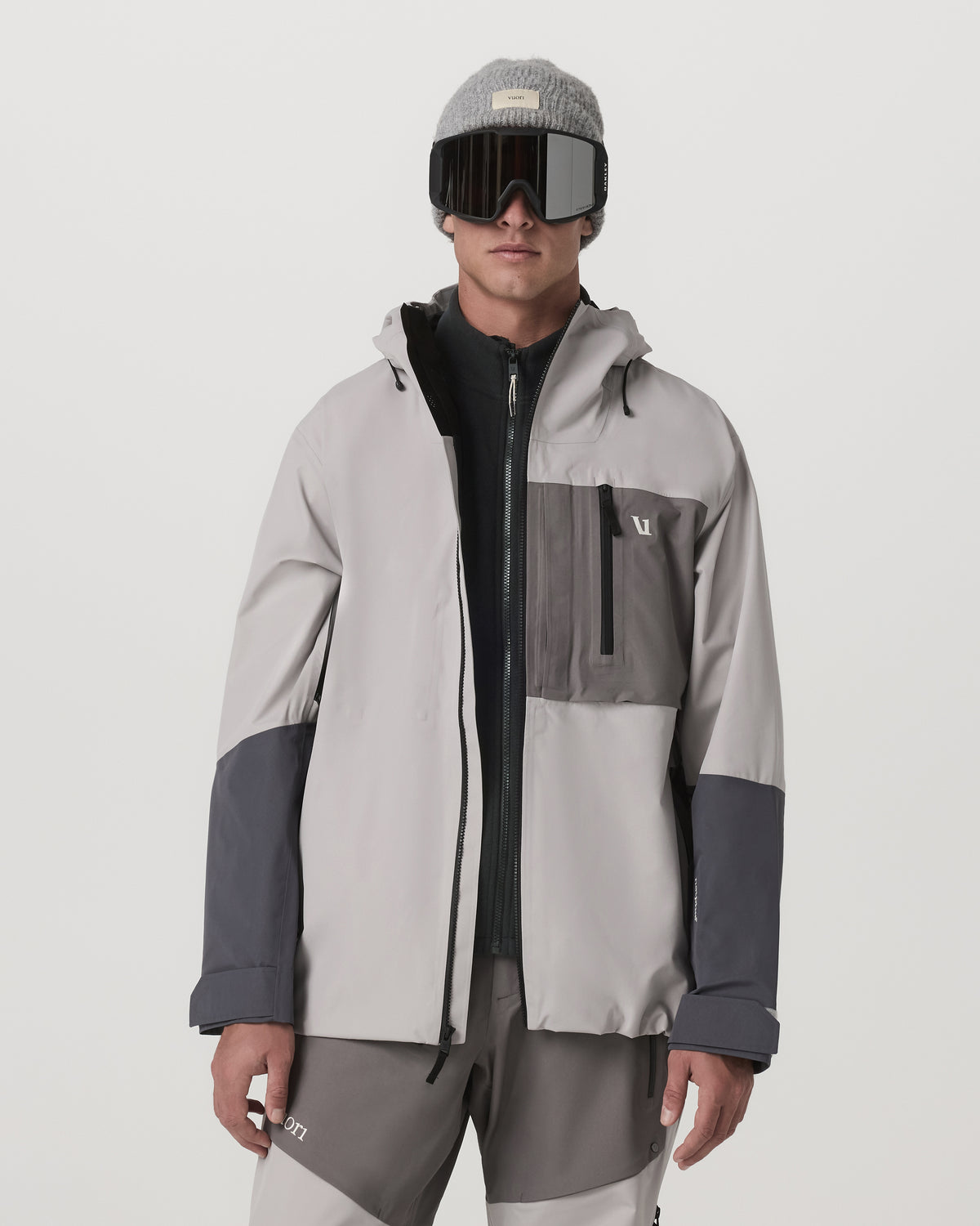 Taika Snow Shell Men's Amethyst Grey Ski/Board Jacket