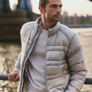 Coordinate Down Jacket Men's Sea Fog Ultra-Light Jacket