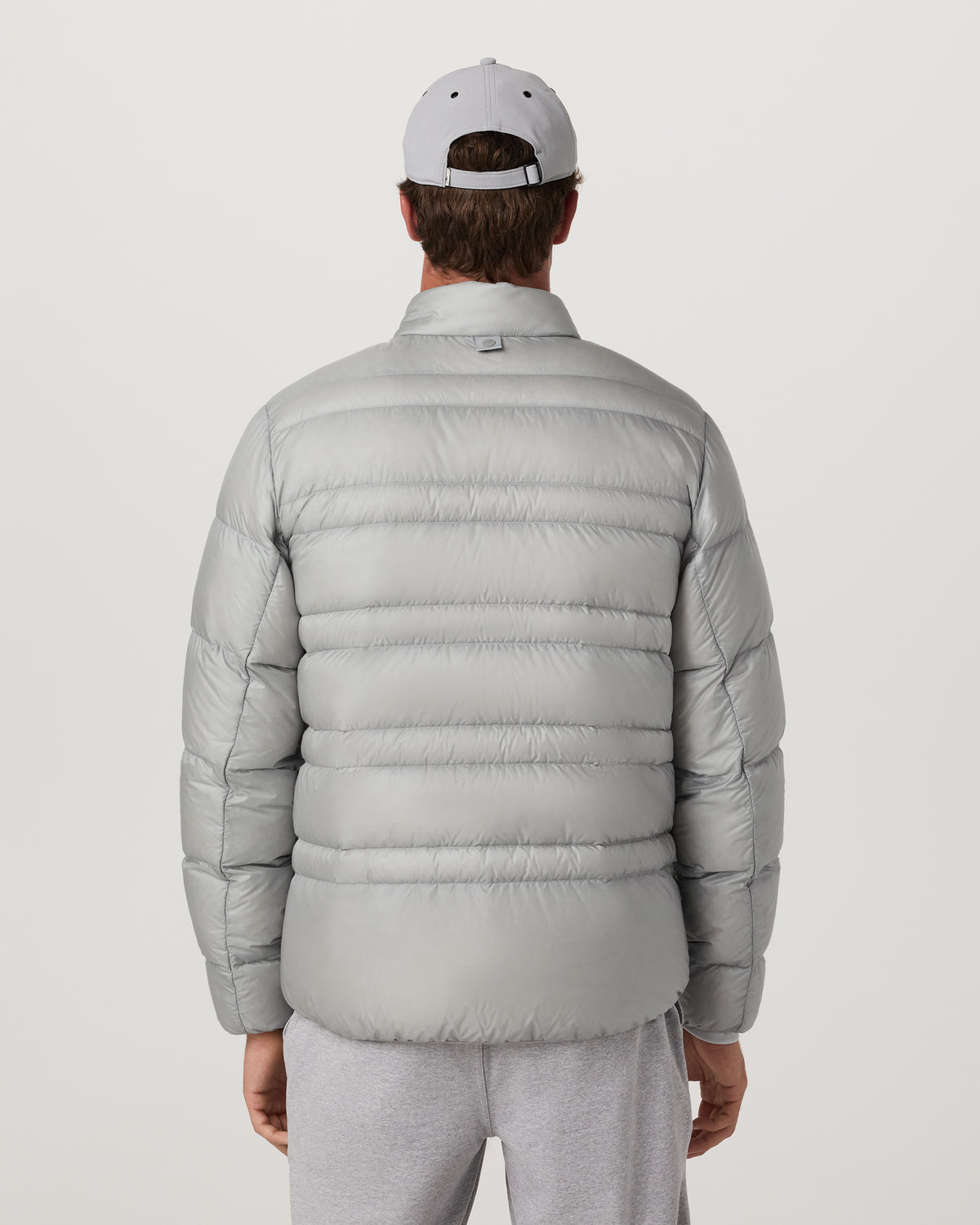 Coordinate Down Jacket Men's Sea Fog Ultra-Light Jacket - Image 5