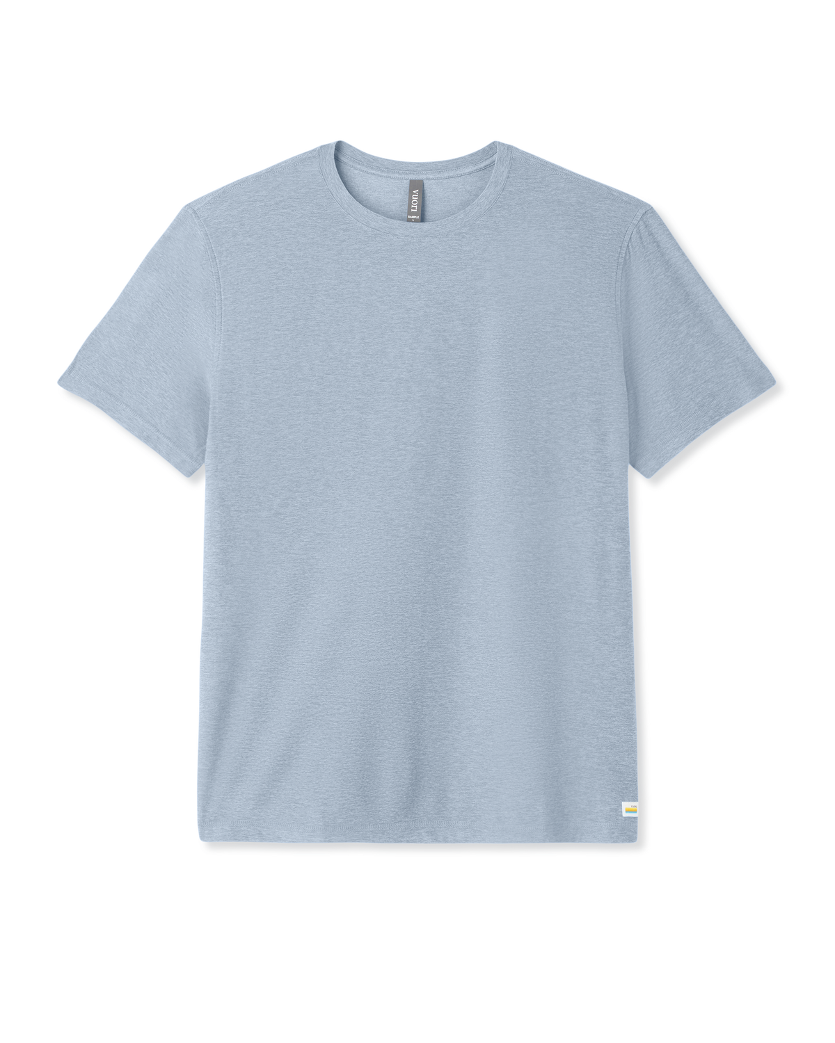 Strato Tech Tee Men's Blue Dusk Heather T-Shirt - Image 6