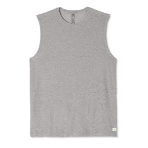 Strato Muscle Tee Men's Heather Grey Muscle Tank