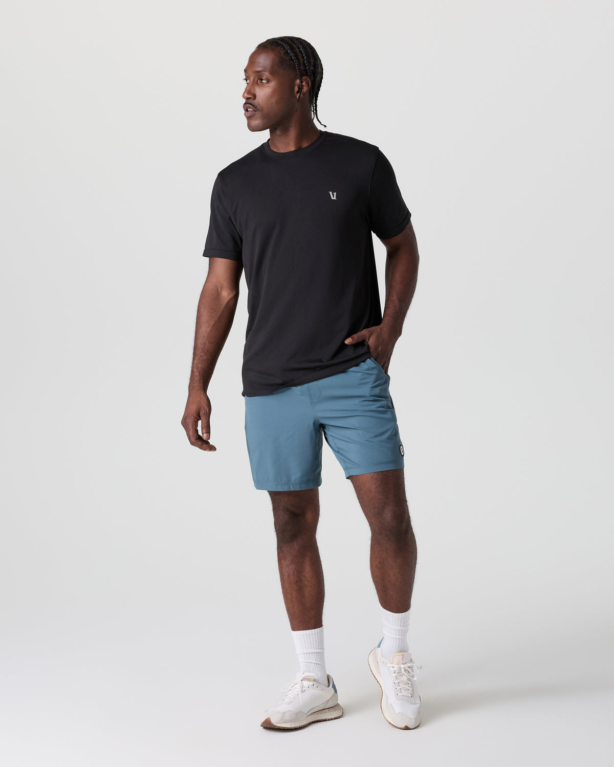 Short Sleeve Clearview Seamless Tee Black - Image 4