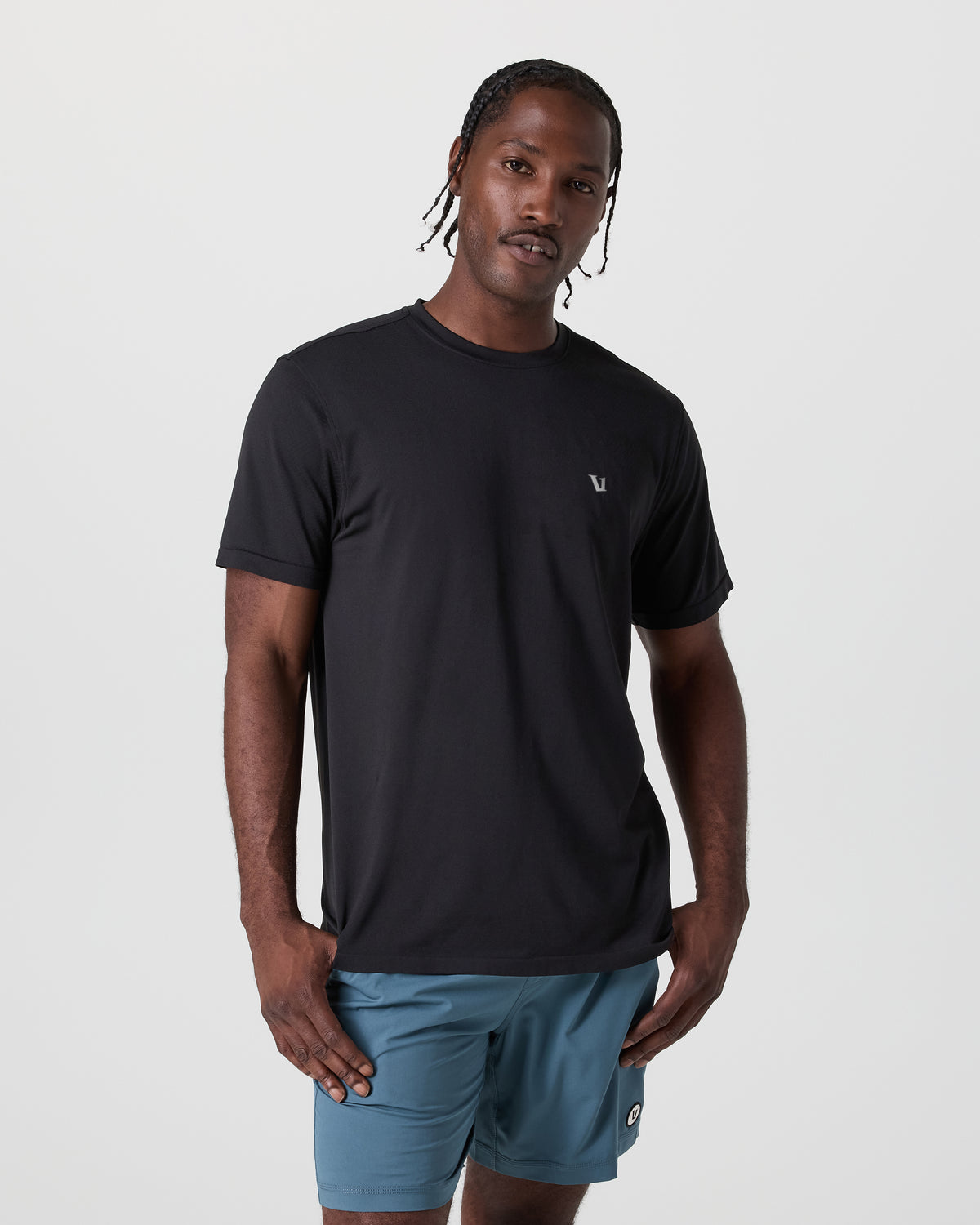Short Sleeve Clearview Seamless Tee Black - Image 5