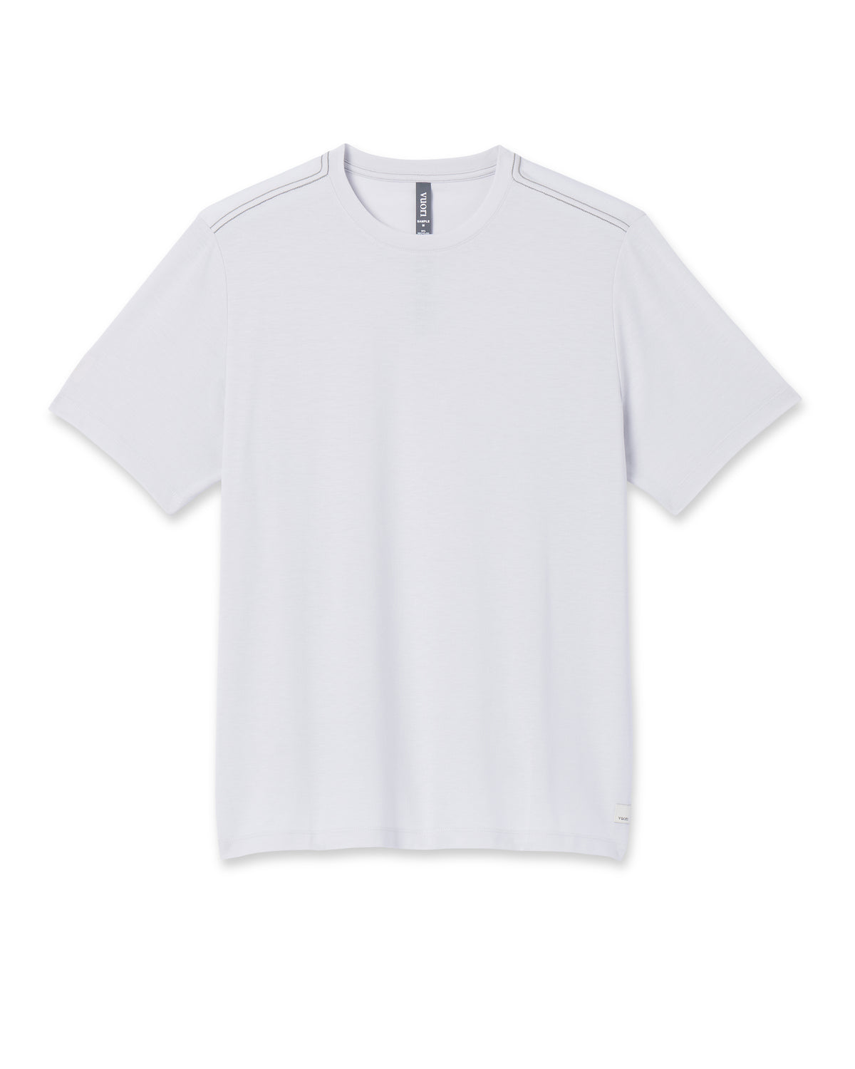 Current Tech Tee Men's Frost Grey Lightweight Shirt - Image 6