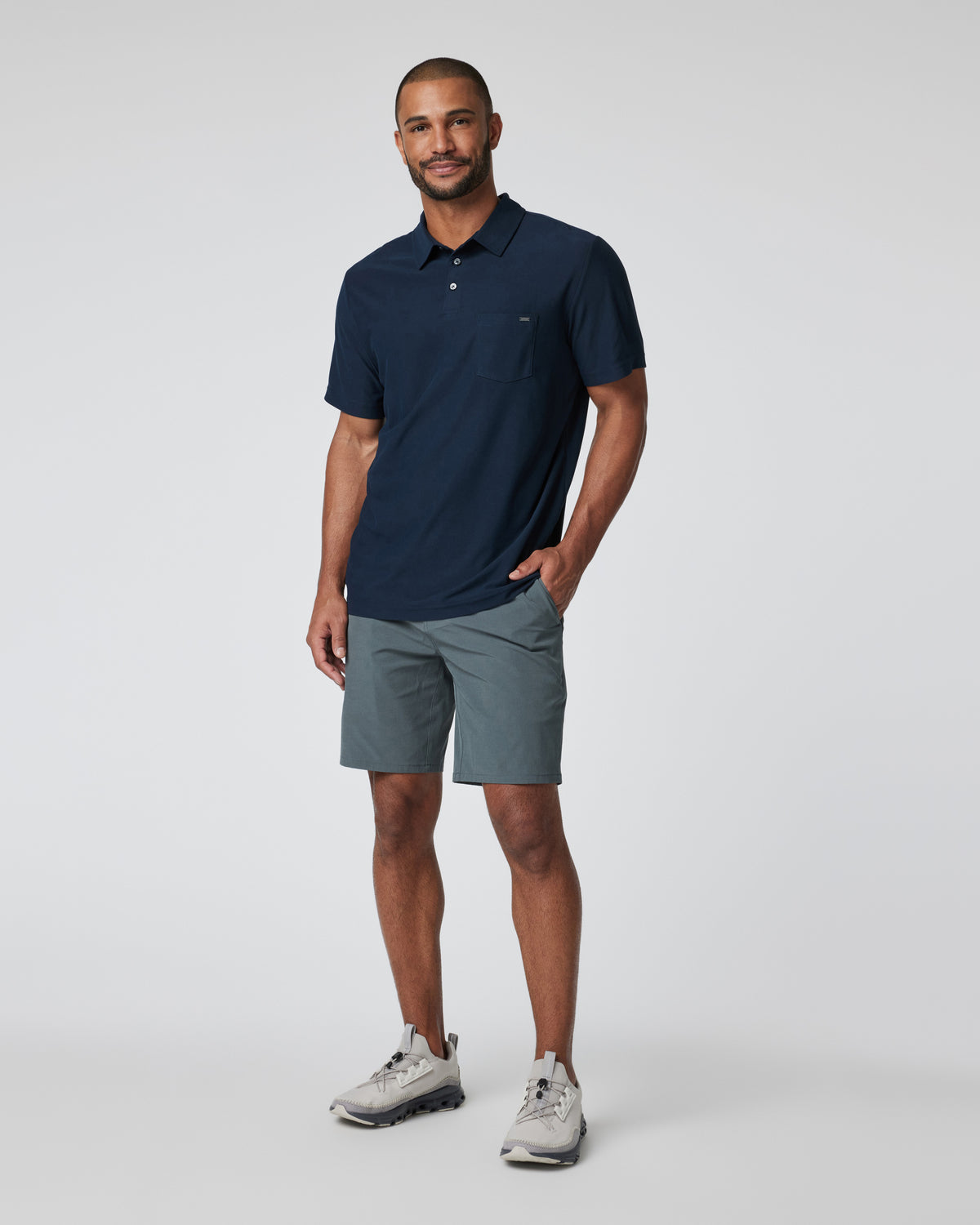 Ace Polo Men's Ink Performance Polo - Image 5