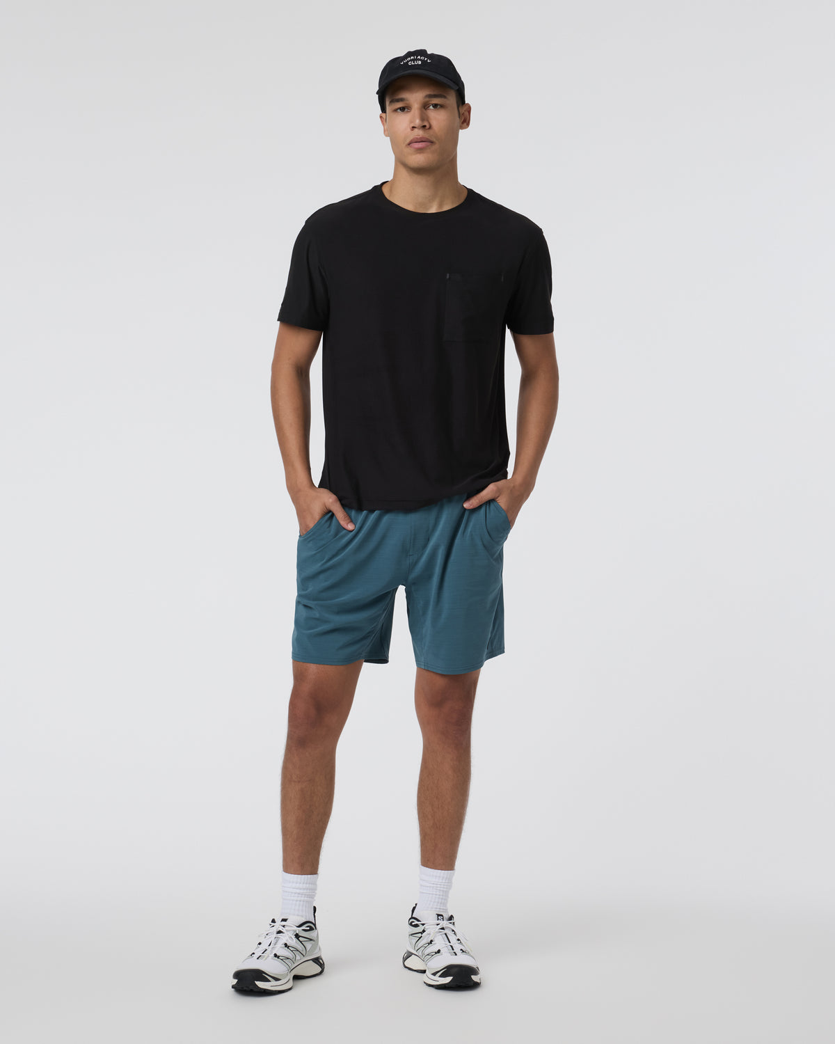 Short Sleeve Strato Pocket Tee - Relaxed Fit Black - Image 4