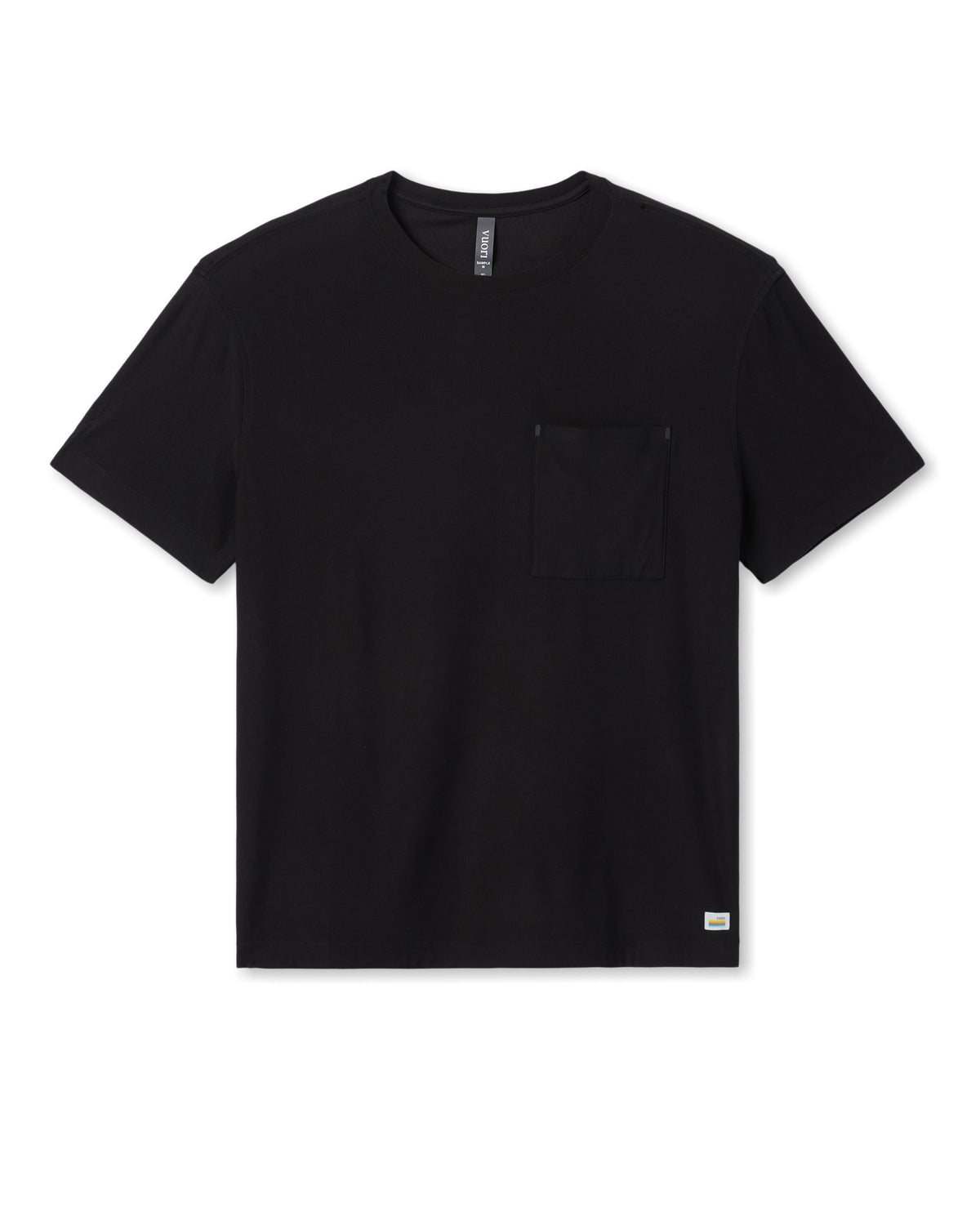 Short Sleeve Strato Pocket Tee - Relaxed Fit Black - Image 6