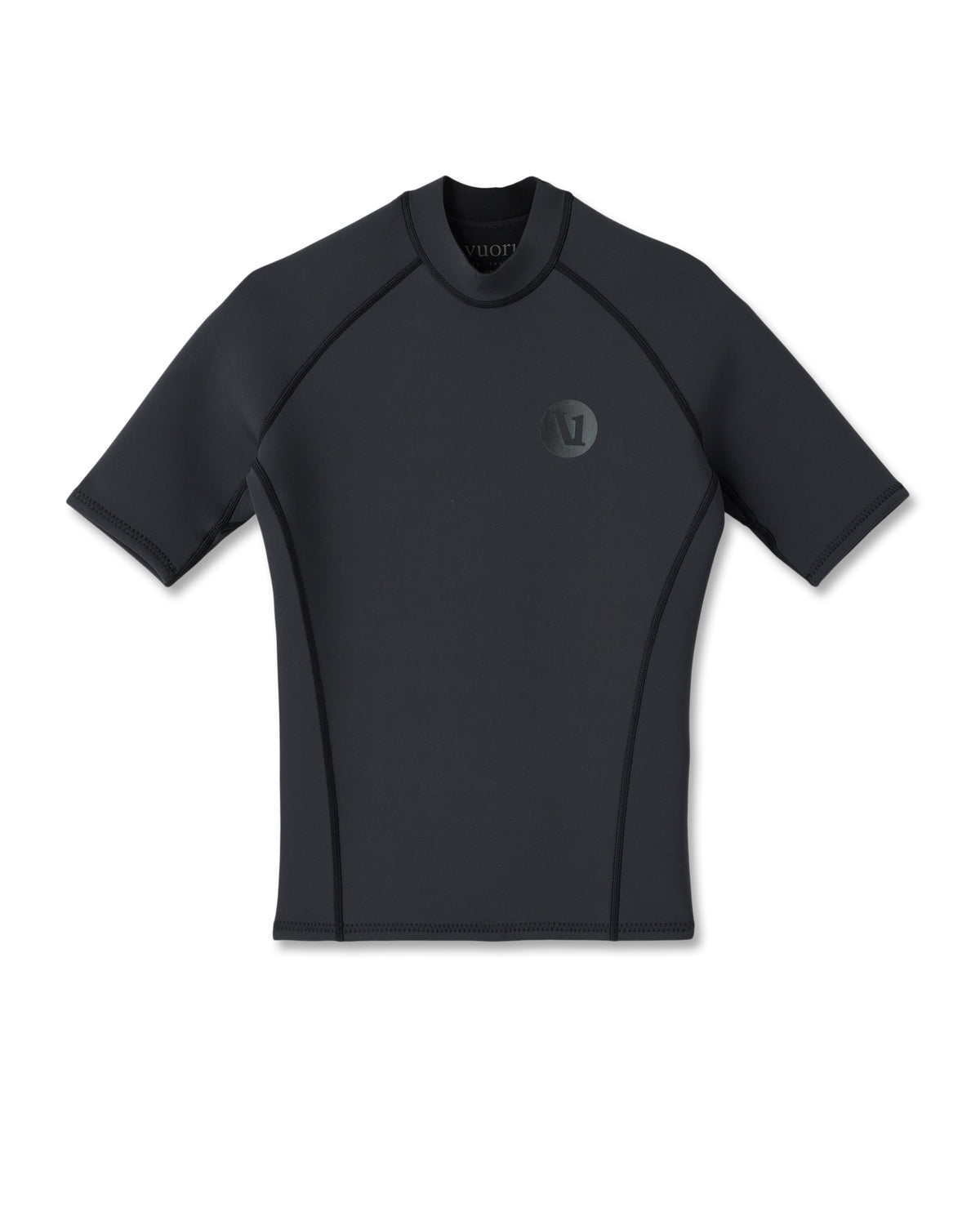 Short Sleeve Yulex Wetsuit Top Washed Black - Image 6