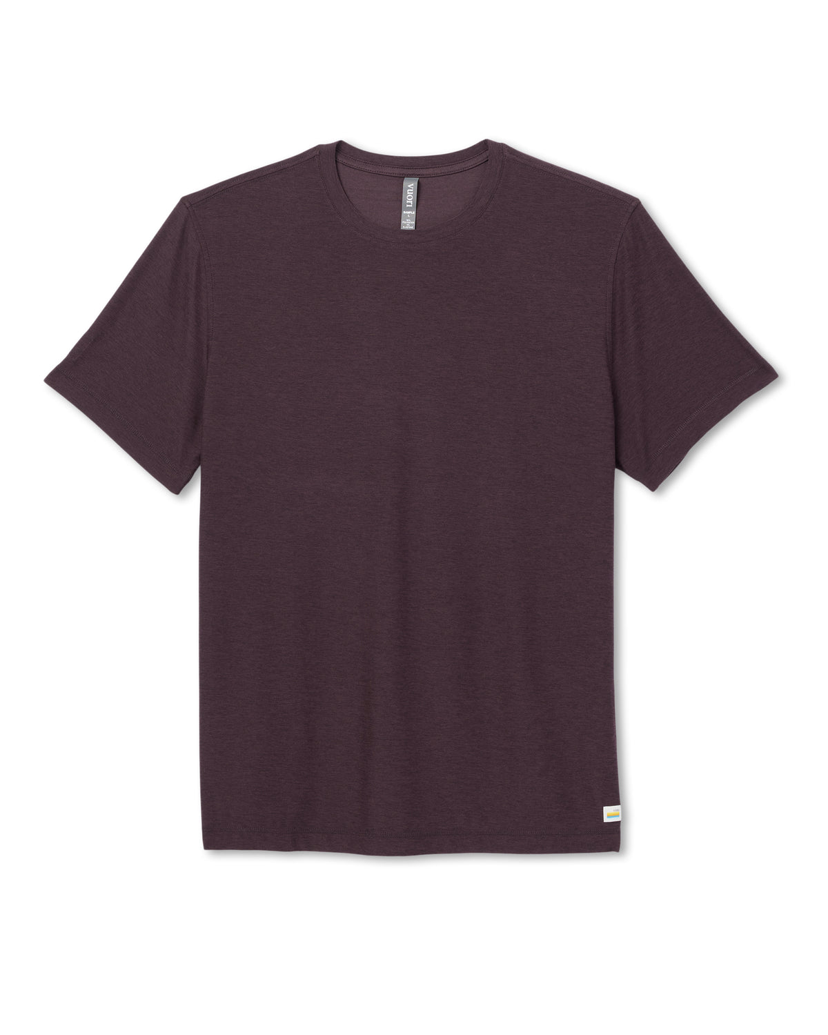 Strato Tech Tee Men's Raisin Heather Performance Shirt - Image 6