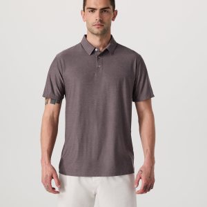 Strato Tech Polo Men's Huckleberry Heather Polo Shirt