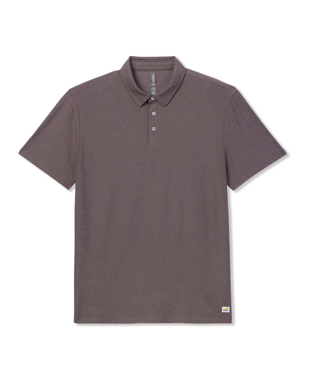 Strato Tech Polo Men's Huckleberry Heather Polo Shirt - Image 6