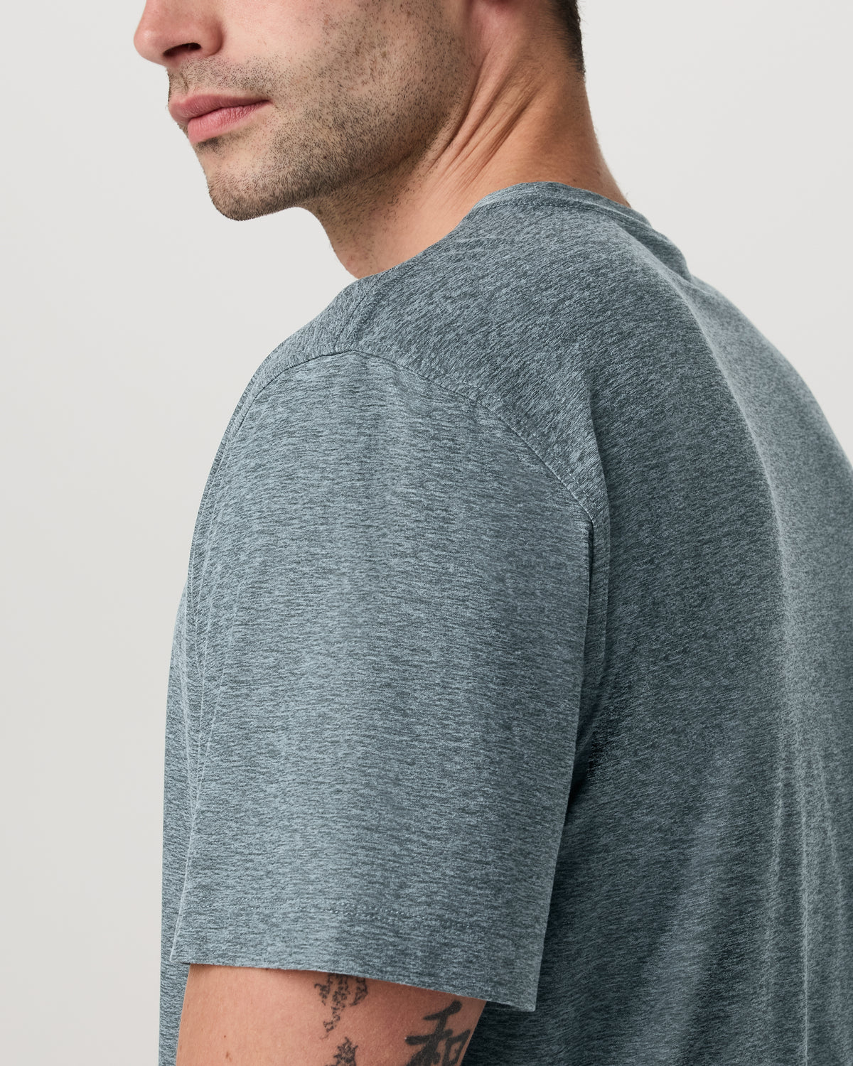 Short Sleeve Strato Tee - Relaxed Fit Kashmir Heather - Image 4