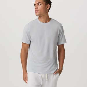 Current Tech Tee Men's Performance Shirt in Light Mist