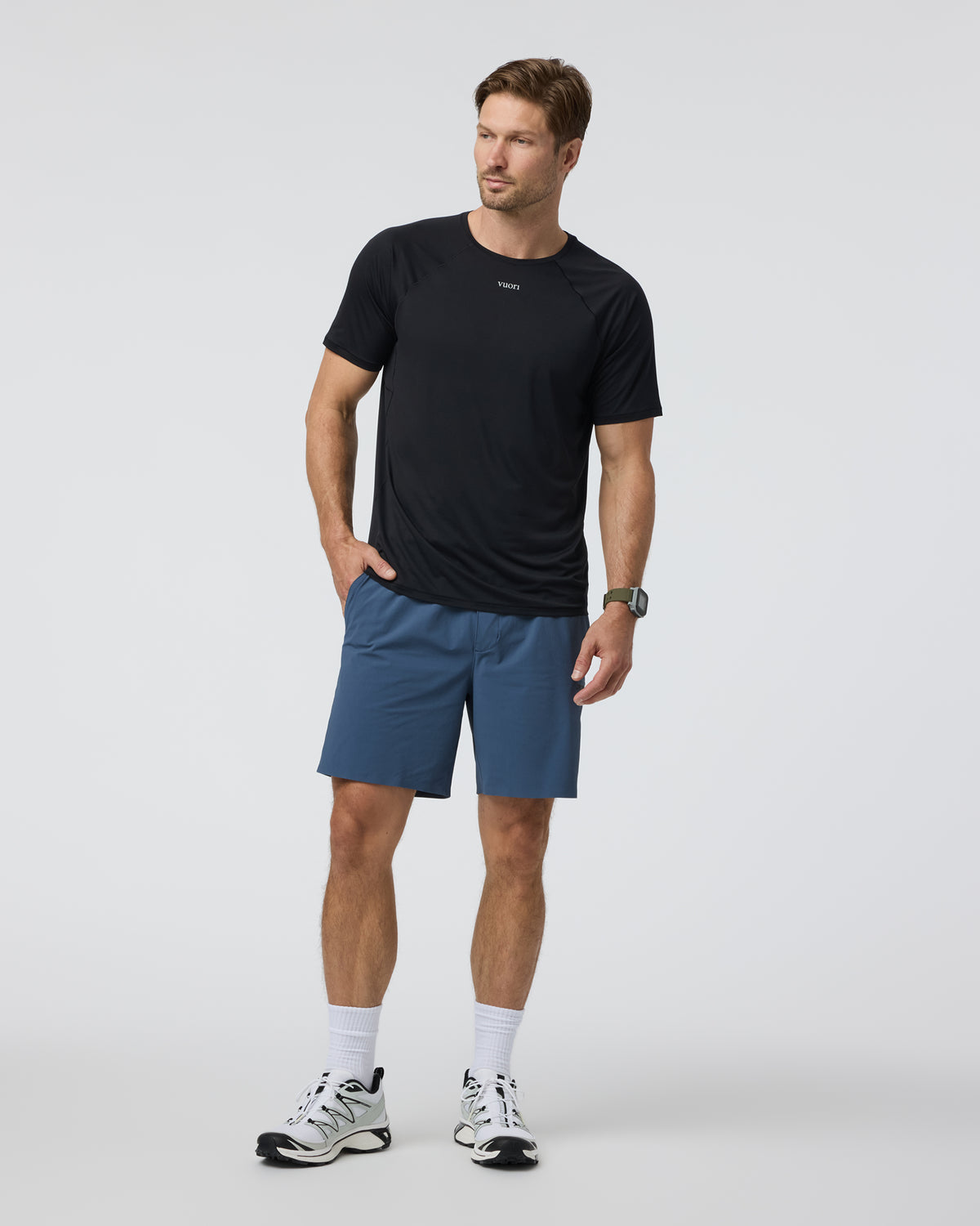Short Sleeve Precept Tech Tee Black - Image 5