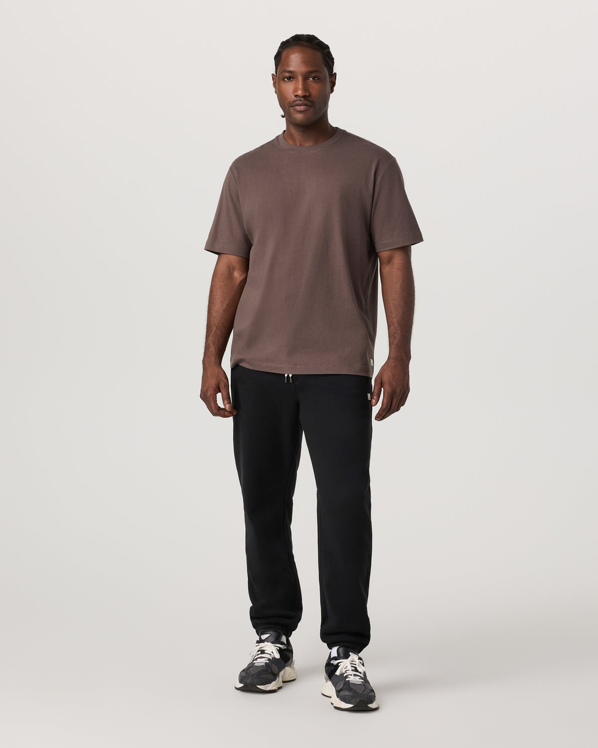 Men's Short Sleeve Heavyweight Cotton Tee Huckleberry - Image 5