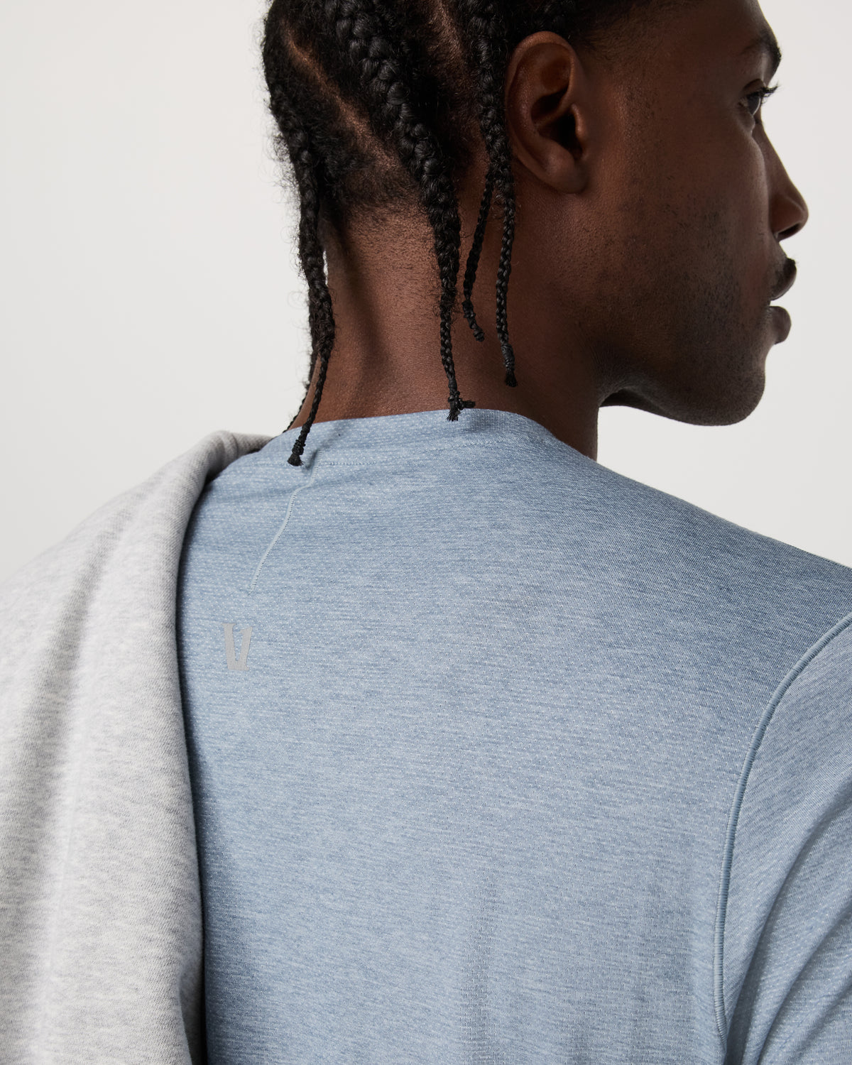 Short Sleeve Everyday Tee Men's Sea Glass Heather Tee - Image 2
