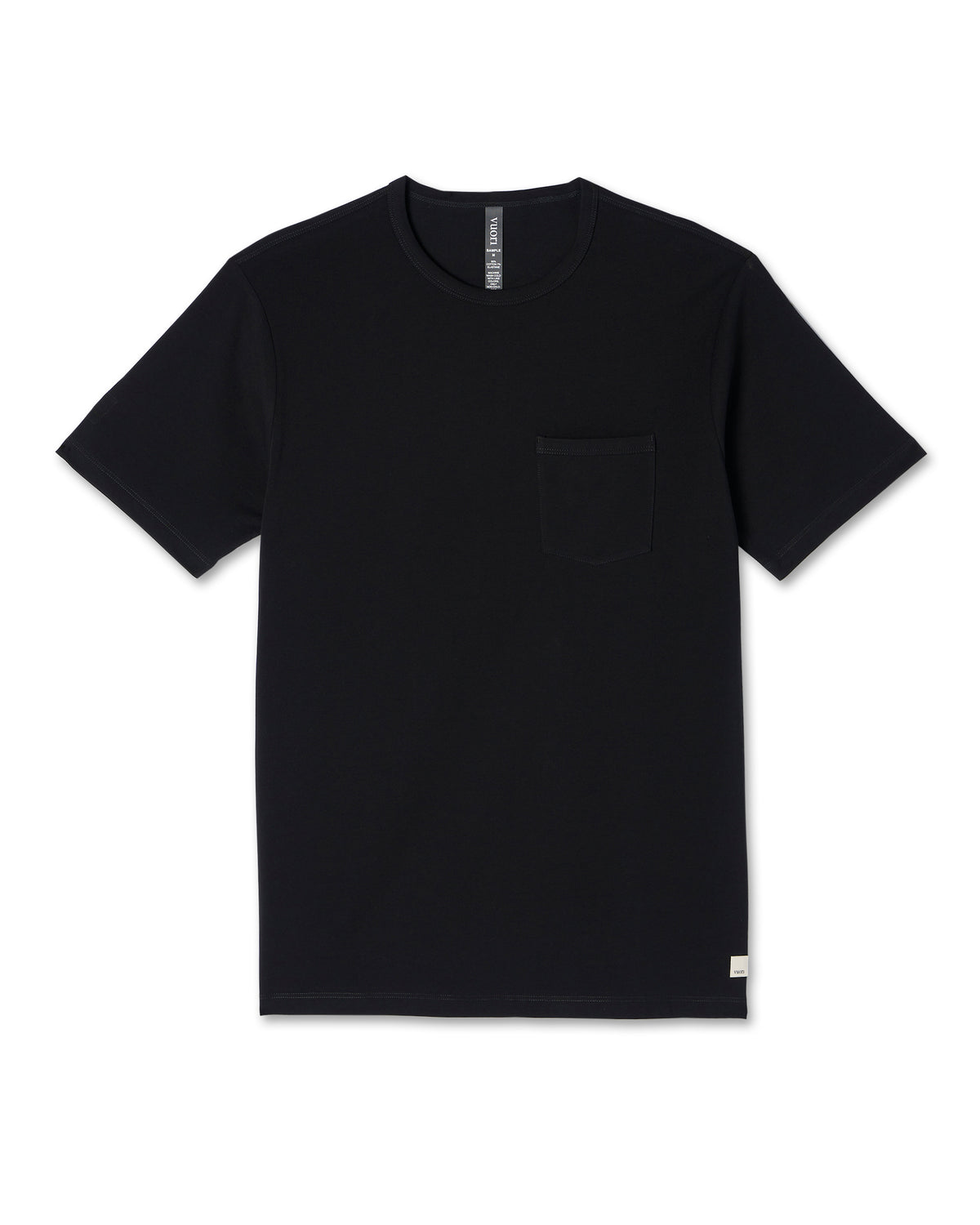 Men's Feather Pocket Tee Black Short-Sleeve Tee - Image 6