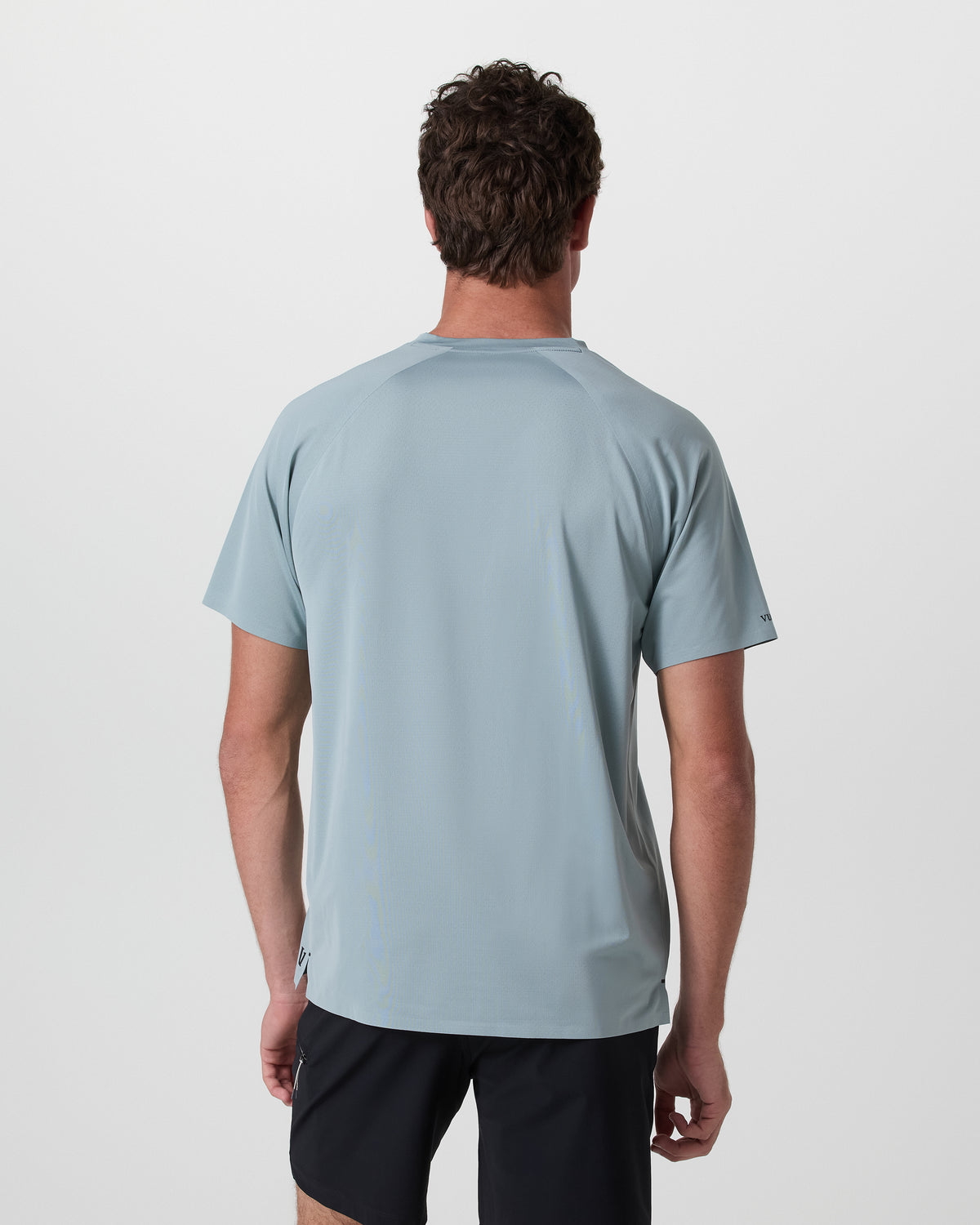 Short Sleeve Viewpoint Henley Mist - Image 4