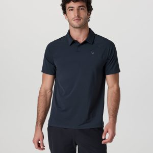 Short Sleeve Viewpoint Polo Navy
