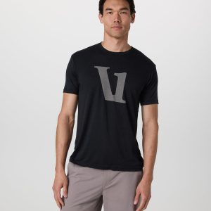 V1 Logo Tee Men's Black Graphic Tee