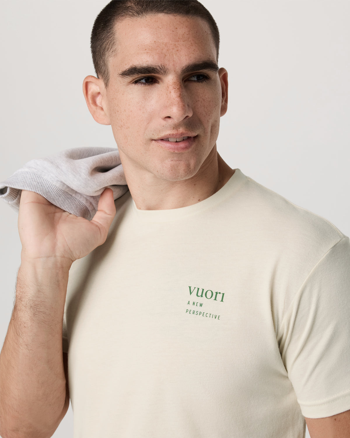 Vortex Tee Men's Natural Performance T-Shirt - Image 2