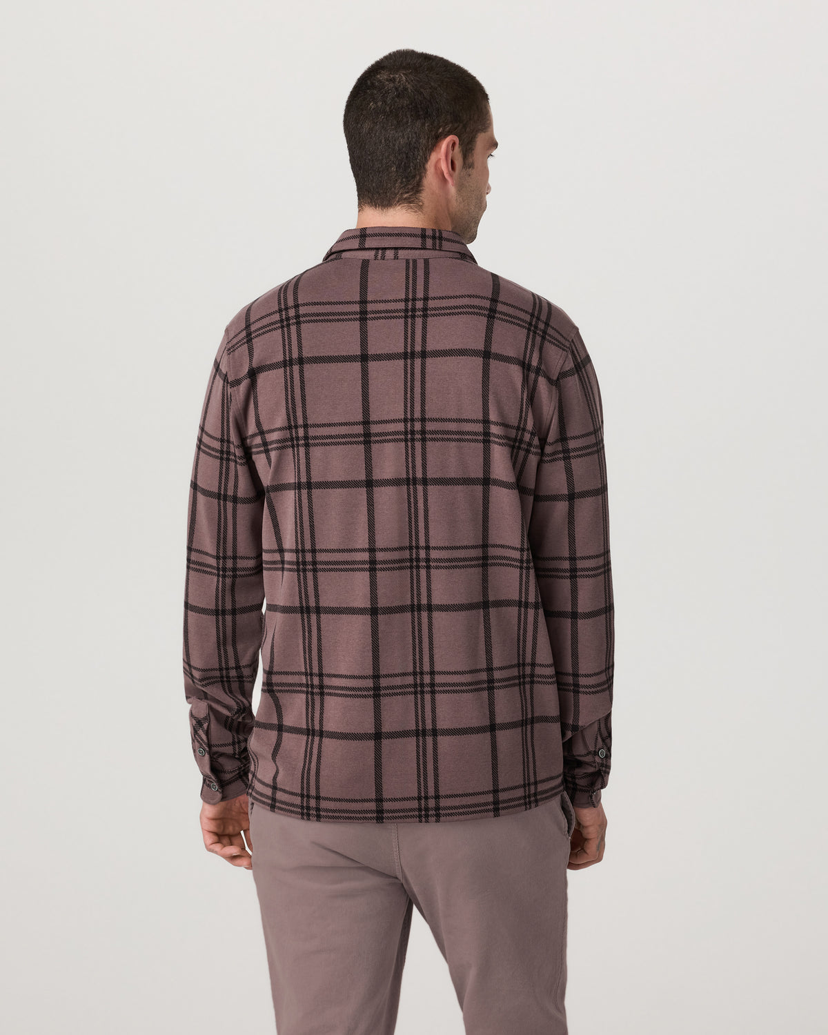 Seaview Plaid Button Down Shirt Men's Huckleberry Shirt - Image 3