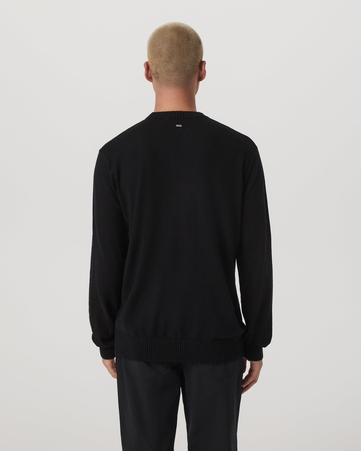 Fluent Sweater Men's Black Sweater - Image 3