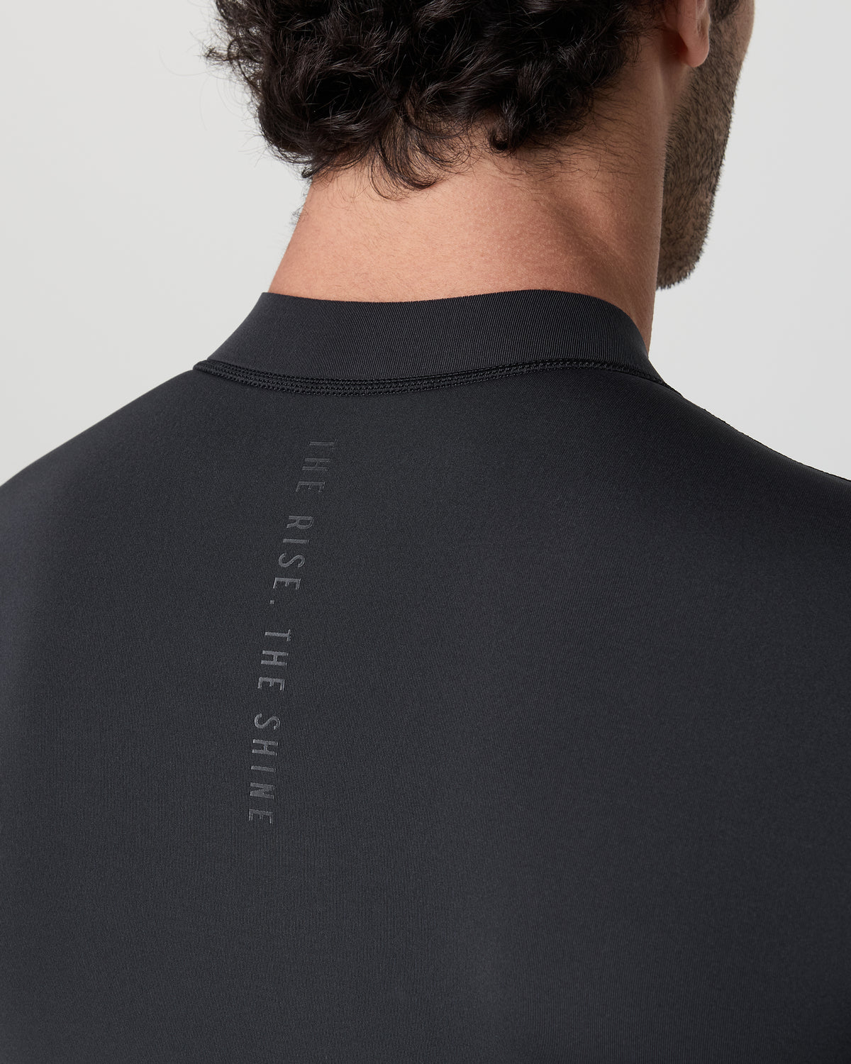 Long Sleeve Yulex Wetsuit Top Washed Black - Image 5