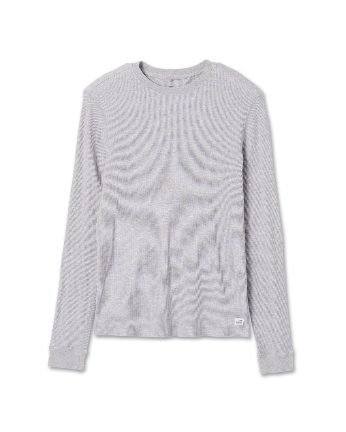 Waffle Crew Men's Light Grey Thermal Shirt - Image 6