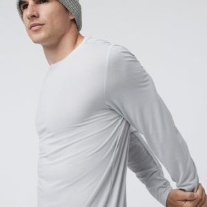Long Sleeve Current Tech Tee Frost Grey